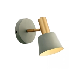 20219 WALL LAMP E14 MAX 5W IRON GREY- GREEN - GOLD Zambelis Lights